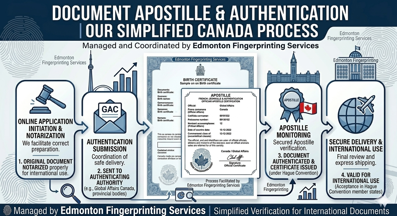 Document apostille & authentication services